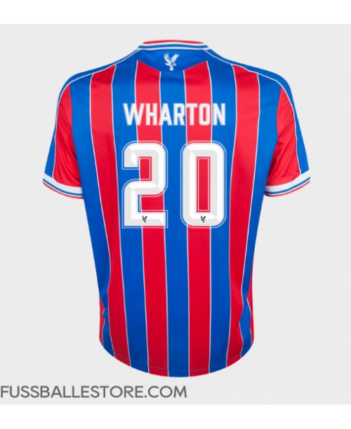 Günstige Crystal Palace Adam Wharton #20 Heimtrikot 2025-26 Kurzarm Günstige Crystal Palace Adam Wharton #20 Heimtrikot 2025-26 Kurzarm